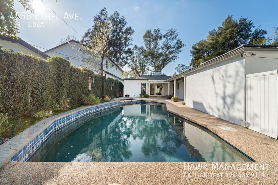 Charming Updated 3BD/3BA Ranch with Private Pool | Prime Studio City Corner Lot property image