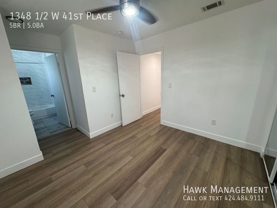 Spacious 5-Bedroom, 5-Bathroom at 1348 1/2 W 41st Place property image